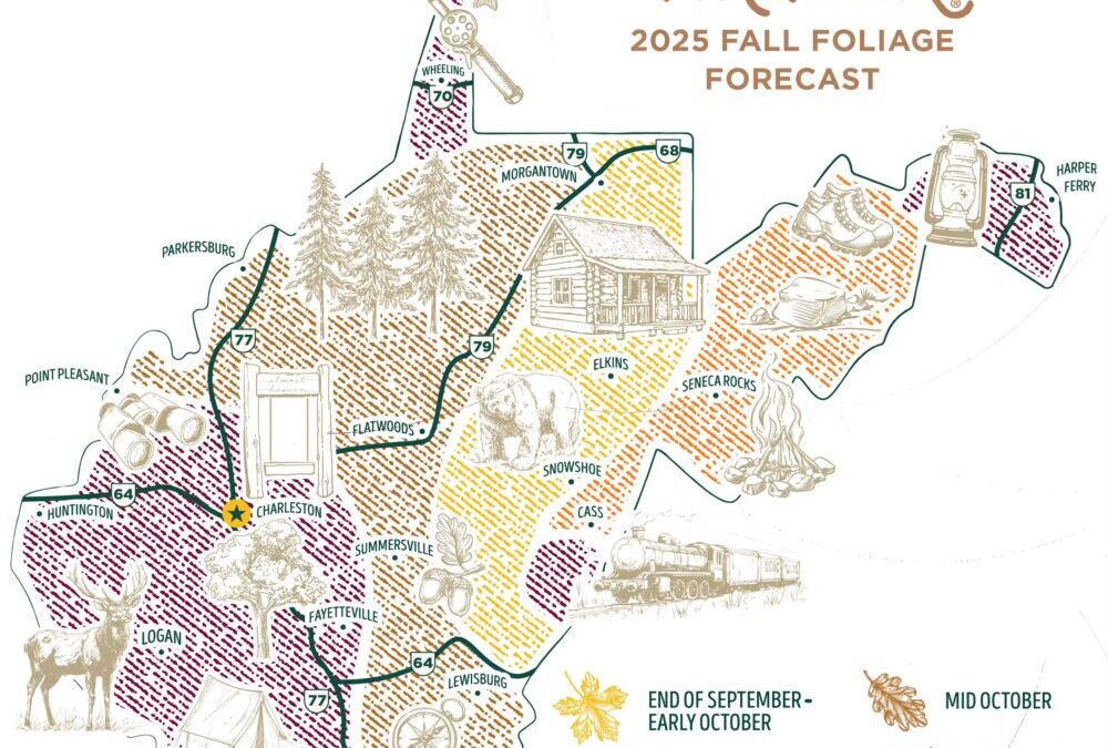 Top Spots for Leaf Peeping in Mountaineer Country, WV