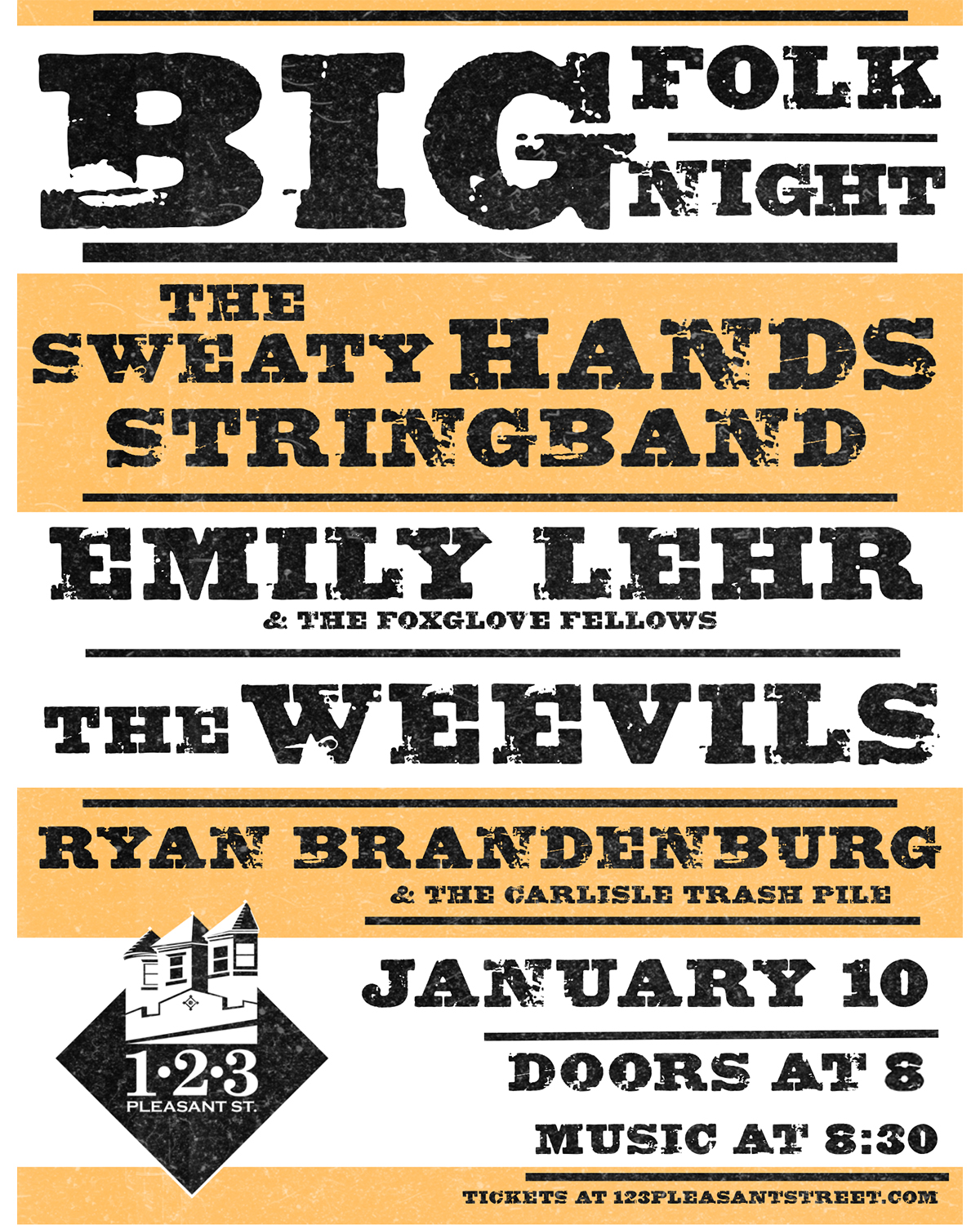 Big Folk Night 123 Pleasant St
