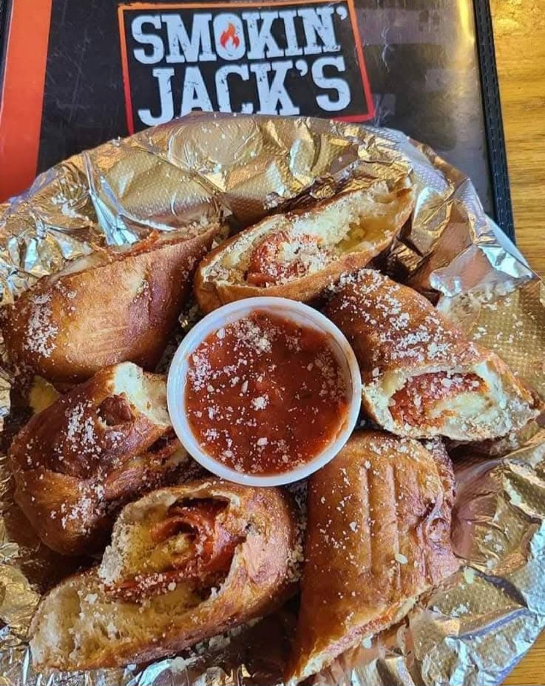 smokin jacks pepperoni roll