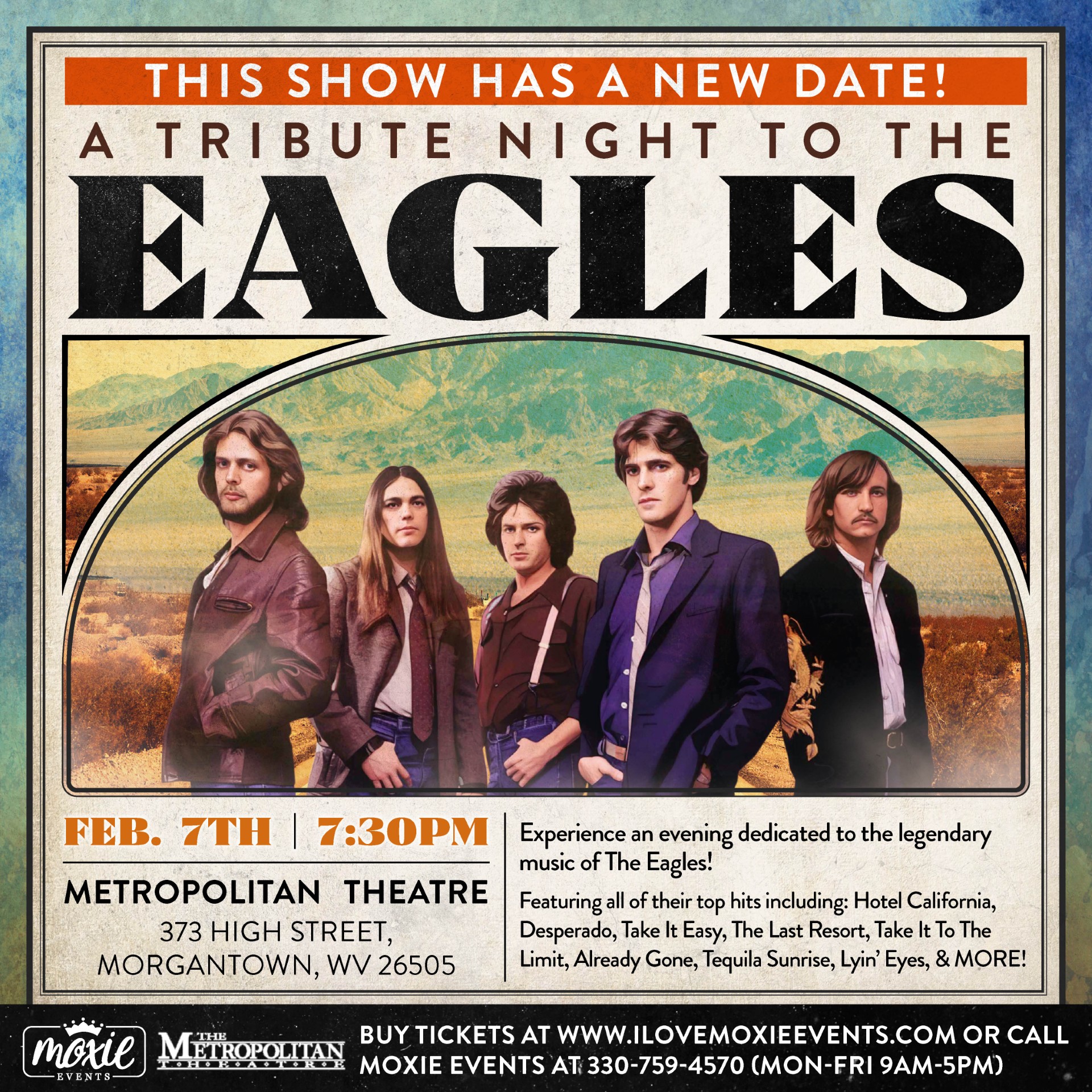 Eagles tribute band Metropolitan Theatre