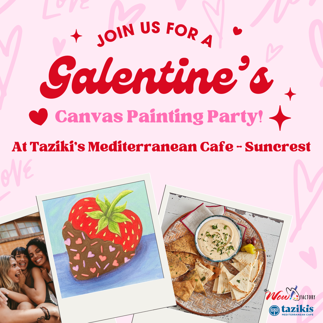 Galentine's Painting Party WOW! Factory