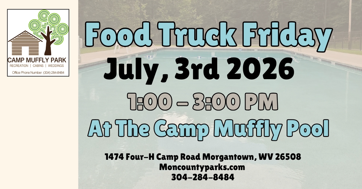 Food truck Friday FB event covers Food Truck Friday at Camp Muffly Pool