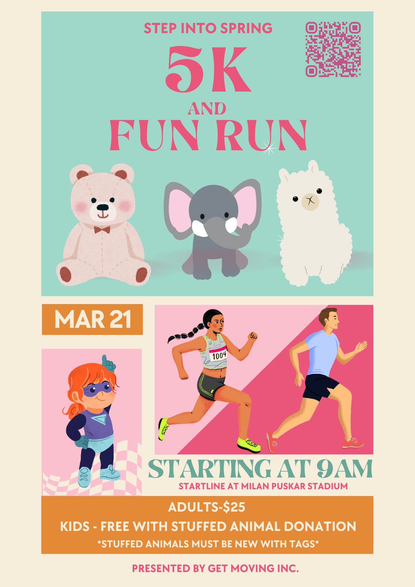 Stepping into spring 5k and fun run – 1