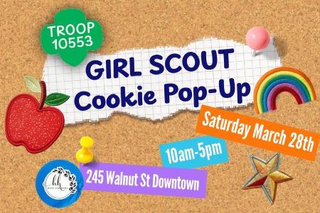Girl Scout Cookie Pop Up