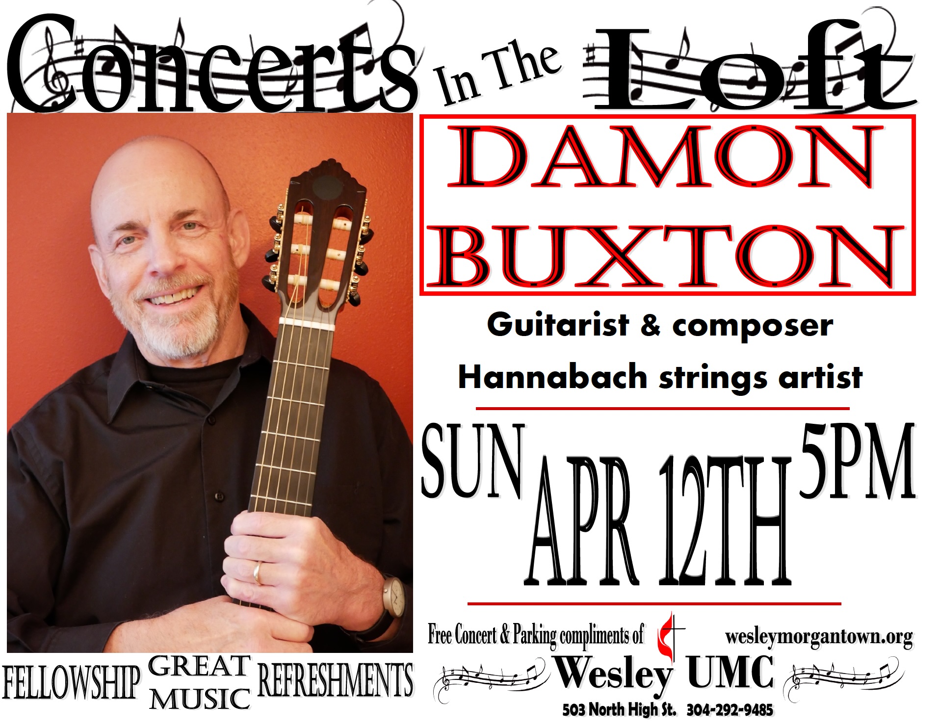 Damon Buxton Concerts in the Loft