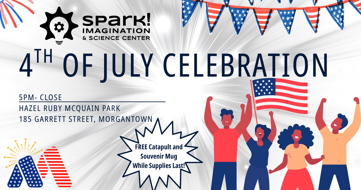 4th-of-July-Celebration Spark! @ Morgantown's Independence Day Celebration