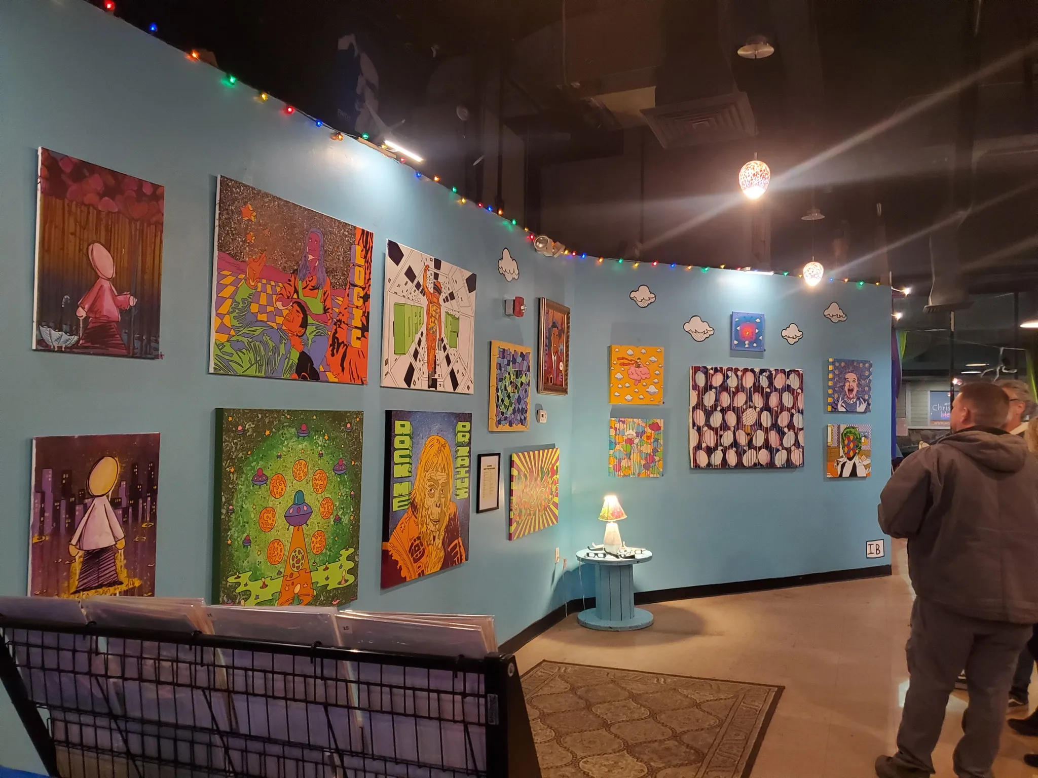 Art on a wall