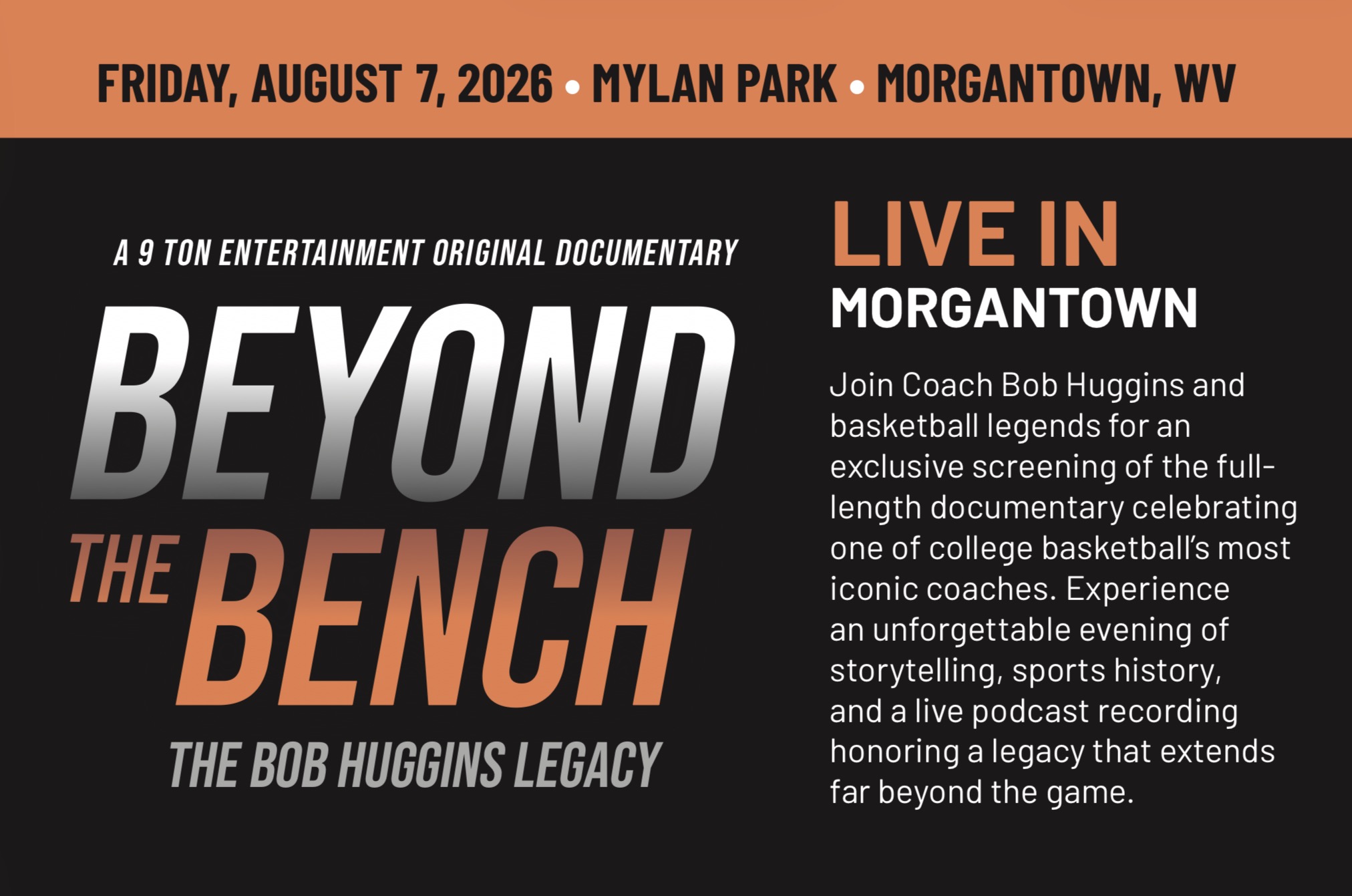 Screenshot Bob Huggins Documentary Screening