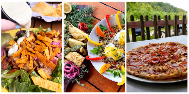 Top Restaurants with Outdoor Seating in Mountaineer Country