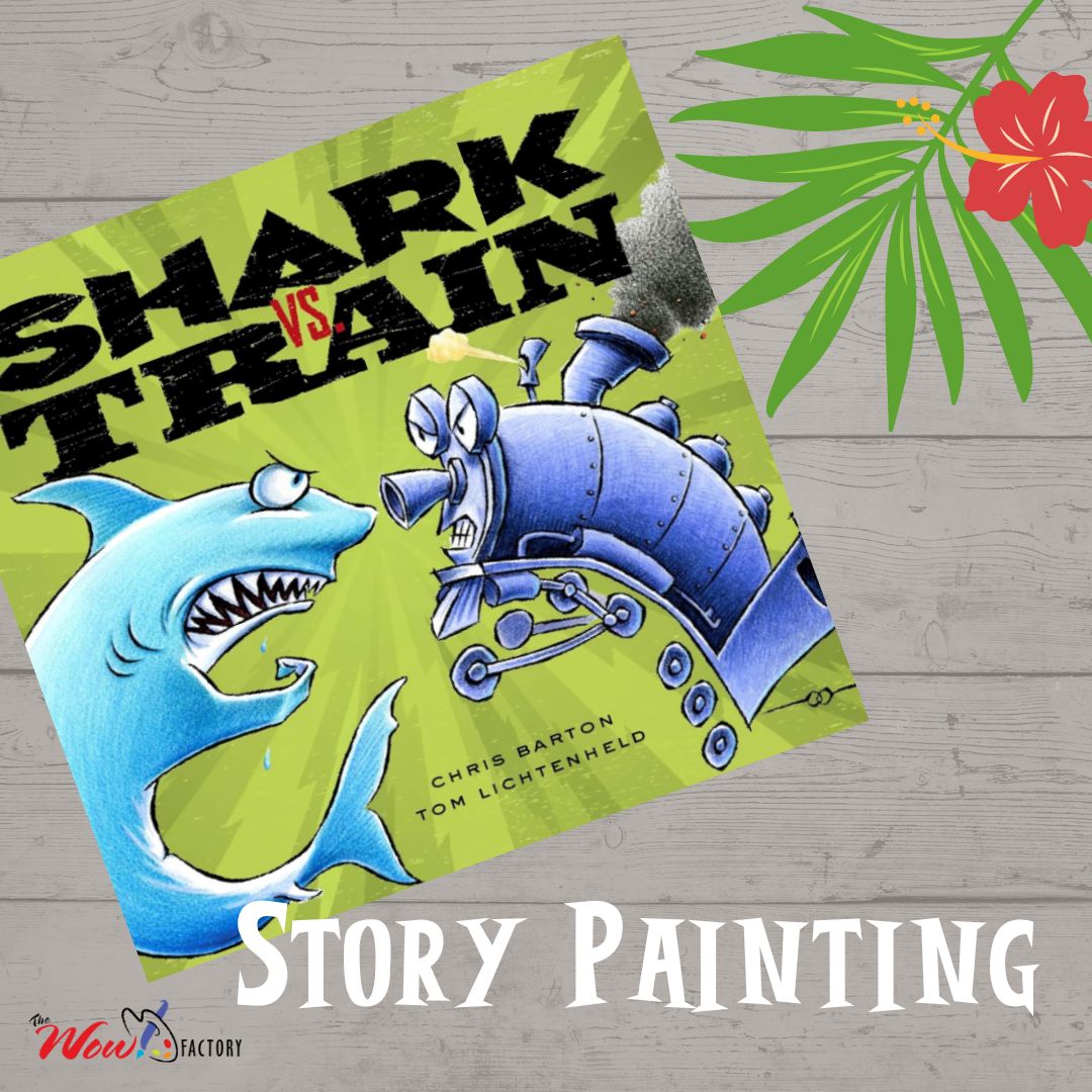 Story-Painting-Shark-vs.-Train-2 Story Painting: Shark vs. Train
