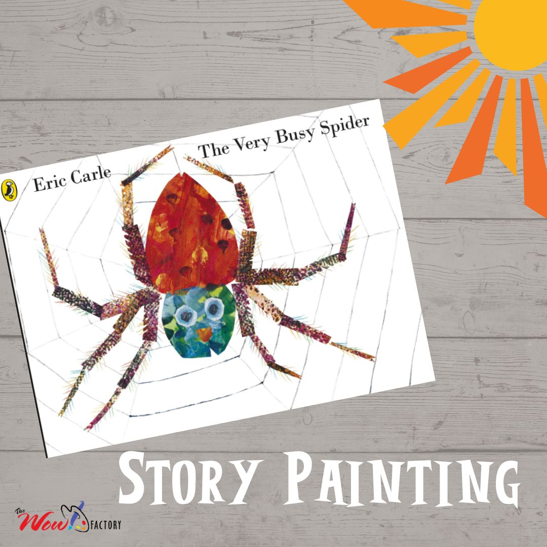 Story Painting: The Very Busy Spider