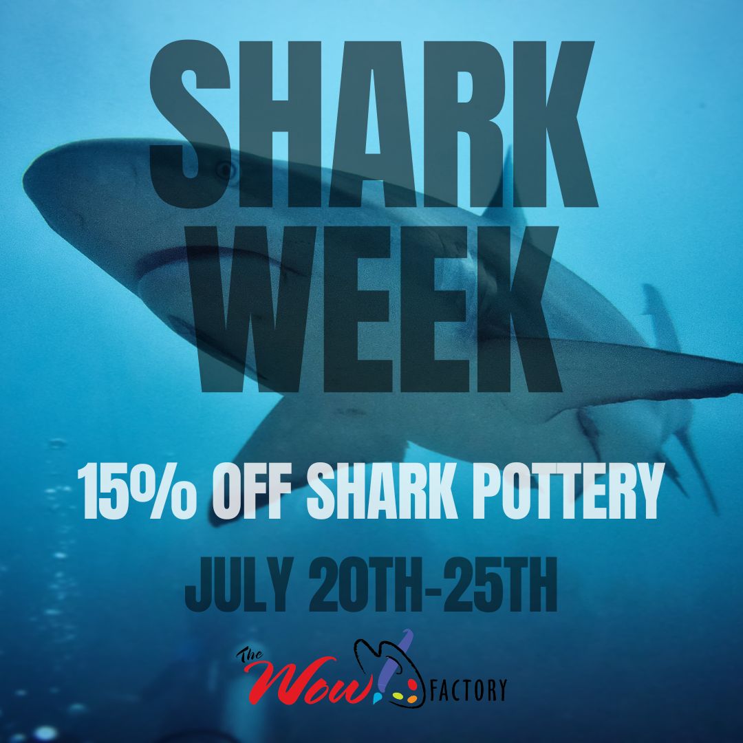 Shark Week: Pottery Painting Party